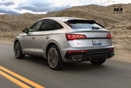 audi crossover q5 backside