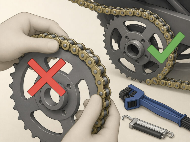 Learn How to Clean a Motorcycle Chain & Avoid Costly Damage