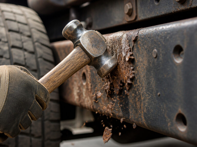 How to Check for Rust on a Truck Frame: Visual & Tap Test