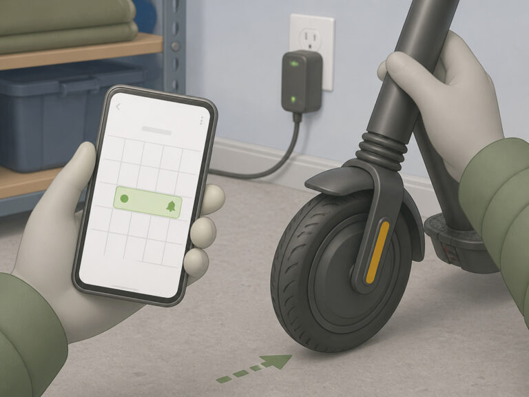 How to Store an Electric Scooter in Winter: A 3-Step Guide