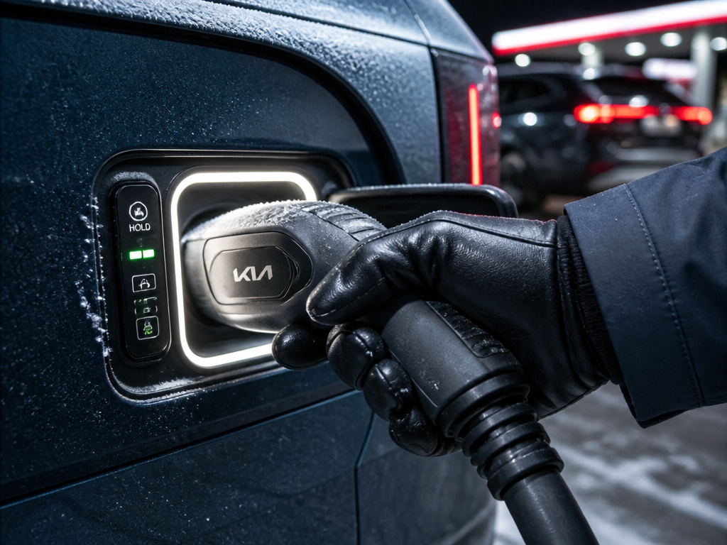Kia EV9 charging on road trip versus Mazda CX-90 PHEV refueling