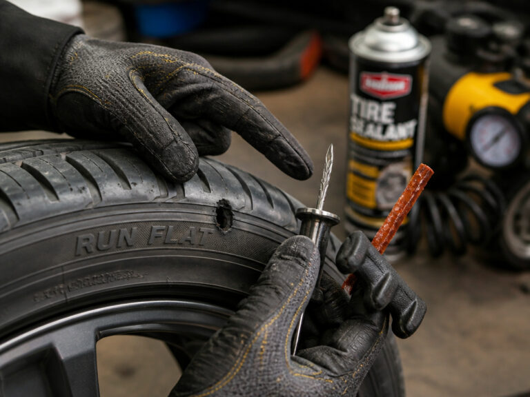 Are Plugged Tires Safe | The 1/4-Inch Rule That Decides It