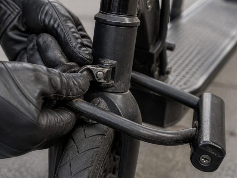 The Correct Way: How to Lock an Electric Scooter Properly