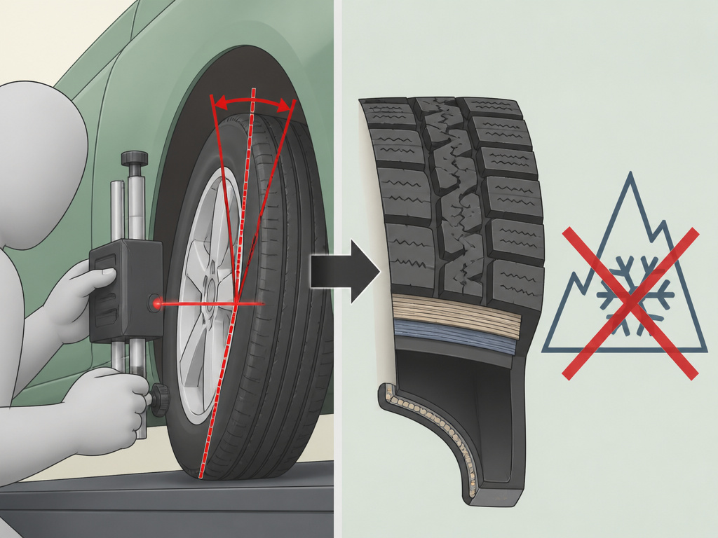 Arizonian tire alignment check and missing snowflake symbol for winter driving