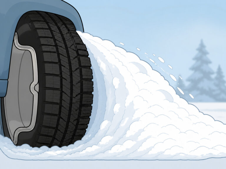 Are Wider Tires Better for Snow | The 40% Stopping Gap