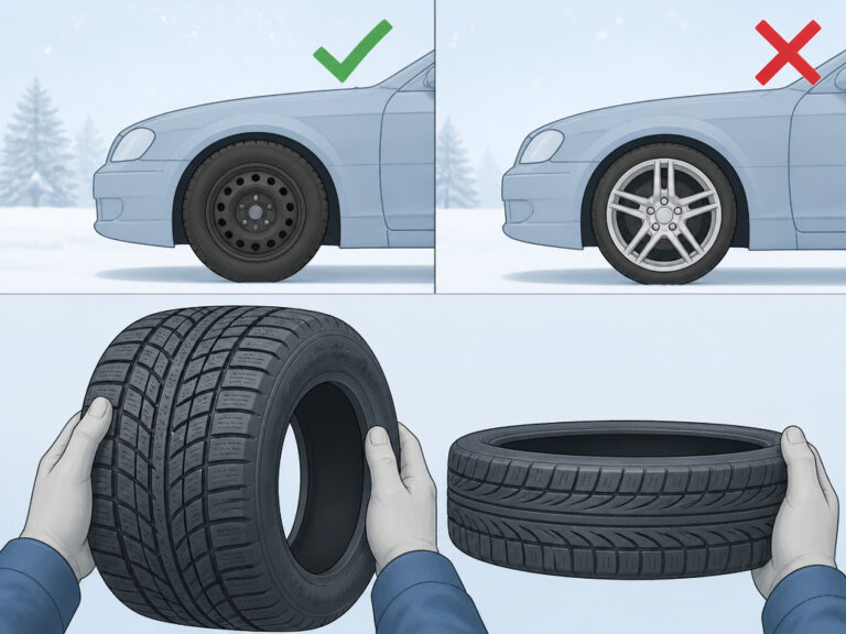 Are Low Profile Tires Good in Snow? The Truth About Winter Wheels